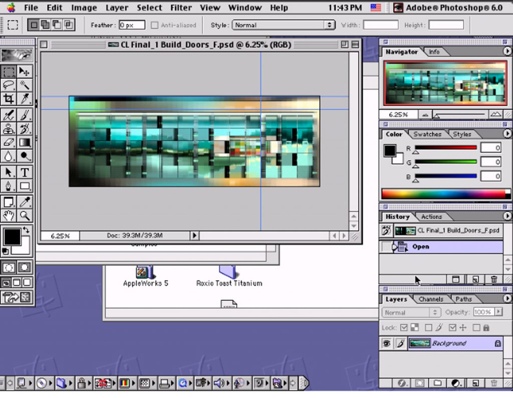 Fig. 6: Emulated desktop